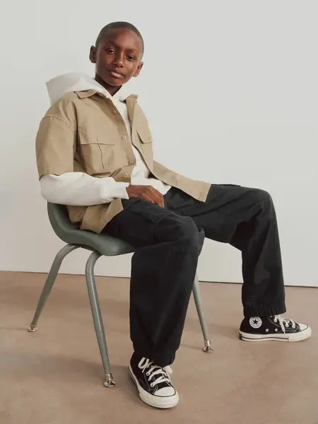 Dětské cargo kalhoty GAP