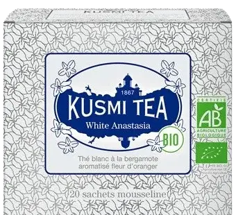 KUSMI TEA White Anastasia 20 vrecúšok 20 sáčků