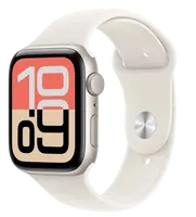 APPLE Watch SE 3 44mm Hviezdne biely hliník s hviezdne bielym športovým remienkom M/L