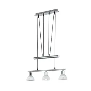 Trio Levisto led závesné osvetlenie nikel 371010307 TR371010307
