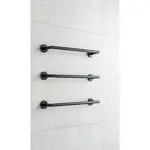 P.M.H. Inga sušiak uterákov elektrický 859x91 mm čierna IN1B-R