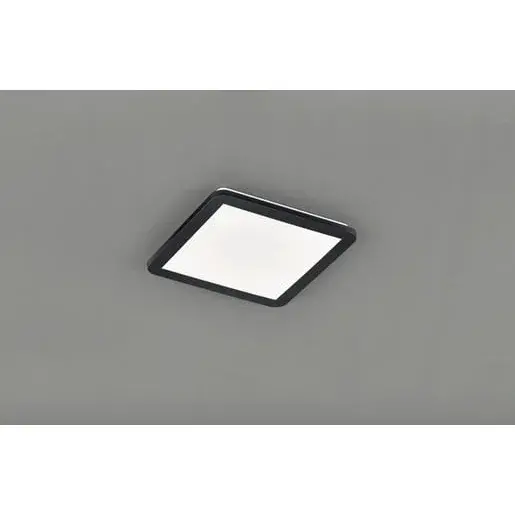LED stropné osvetlenie Reality Camillus čierna RE R62931832