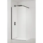 Sprchová zástena Walk-in 130 cm SAT čierna SATBWI130PRC