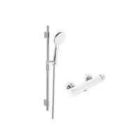 Sprchová batéria SAT Evolution so sprchovacím setom 150 mm chróm SATBSEVO268SET