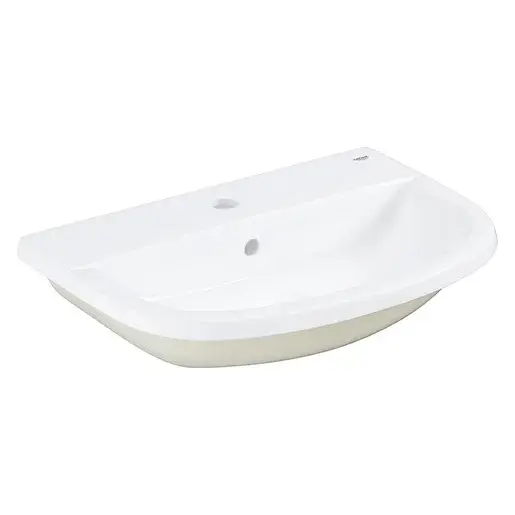 Grohe Bau Ceramic zápustné umývadlo 56x40 cm alpská biela otvor pre batériu uprostred 39422000 G39422000