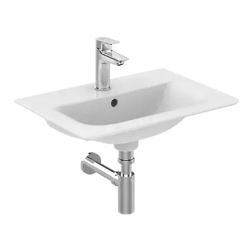 Nábytkové umývadlo Ideal Standard Connect air 54x38 cm otvor pre batériu uprostred E029601
