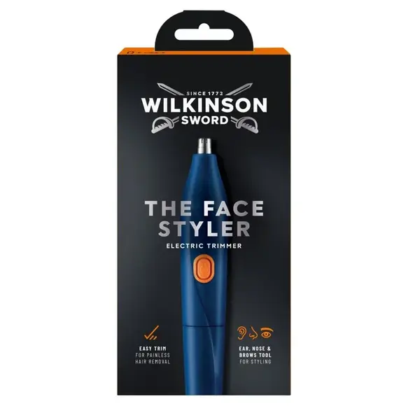 Wilkinson Barber Stylist 2v1 bateriový pánský strojek pro nos a uši
