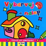 Vybarvuj a nalep - 80 samolepek (Defekt)