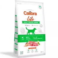 Calibra Dog Life Adult Medium Breed Lamb 2,5 kg | Granule pro psy