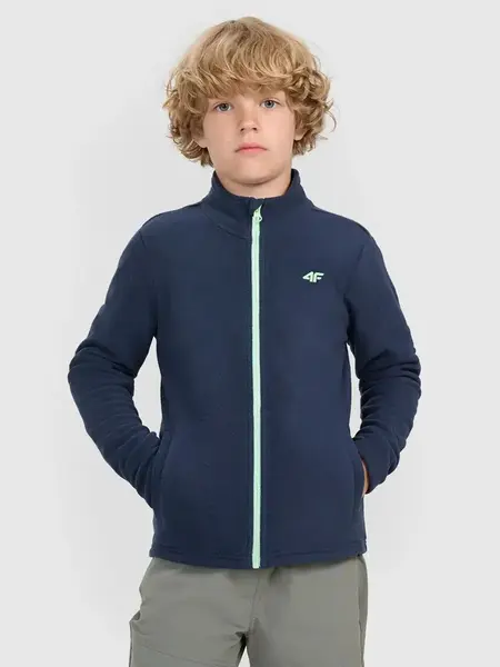 Boys' fleece sweatshirt 4F