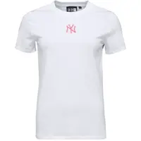 New Era NEW YORK YANKEES MLB MIDI LEAGUE ESSENTIAL T-SHIRT Dámské triko, bílá, velikost