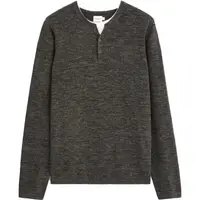 CELIO TECHILL Pánsky sveter, tmavo sivá, veľkosť