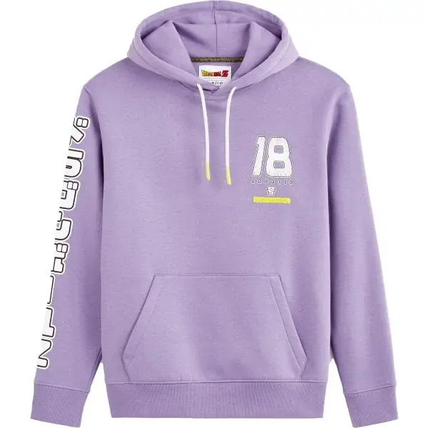 CELIO LDECELLSW2 Pánska mikina, fialová, veľkosť