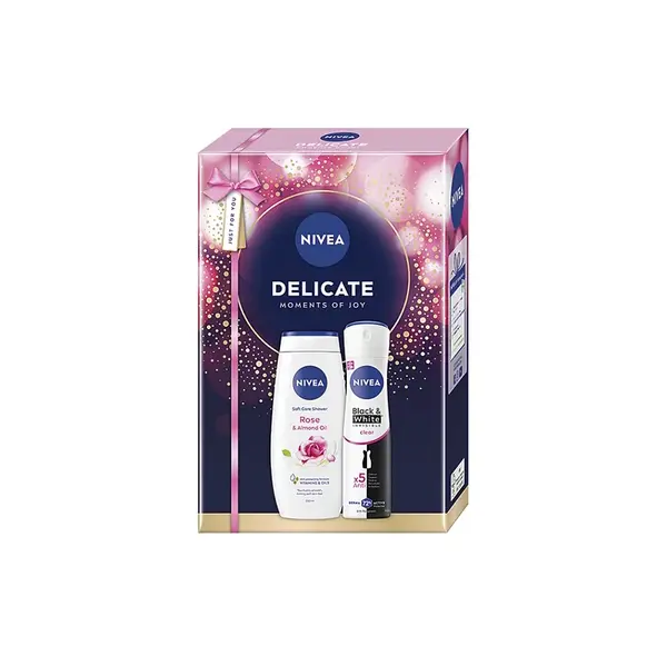 NIVEA Vánoční kazeta delicate