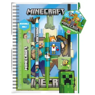 Minecraft školní set A5 DPL8