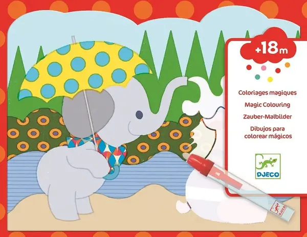 Kúzelné maľovanky – Čo sa skrýva vonku?