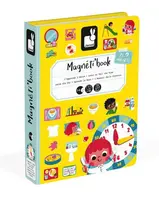 Magnetická kniha skladačka Hodiny