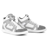 Moto boty W-TEC Arimes bílo-šedá 44