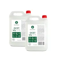 Ecorai Ocet bílý 10 % na úklid - kanystr 2 x 5 l (10 l) výhodné balení