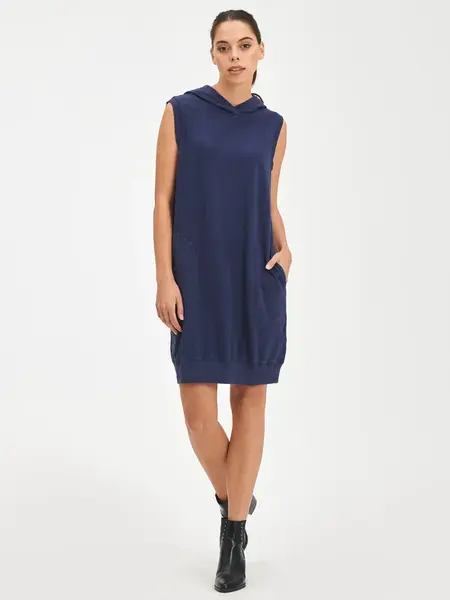 GAP Šaty hoodie dress - Dámské