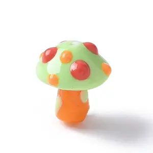 Handmade Lampwork Bumpy Beads