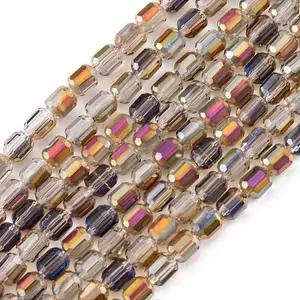 Electroplate Glass Beads Strands