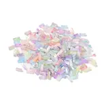 370Pcs 10G Glass Twist Bugle Beads