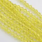 Bicone Glass Beads Strands