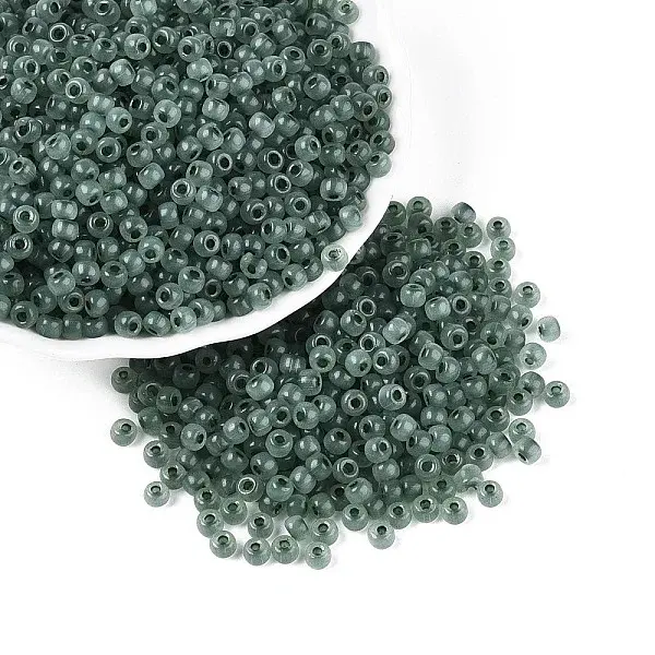 6/0 Transparent Inside Colours Glass Seed Beads