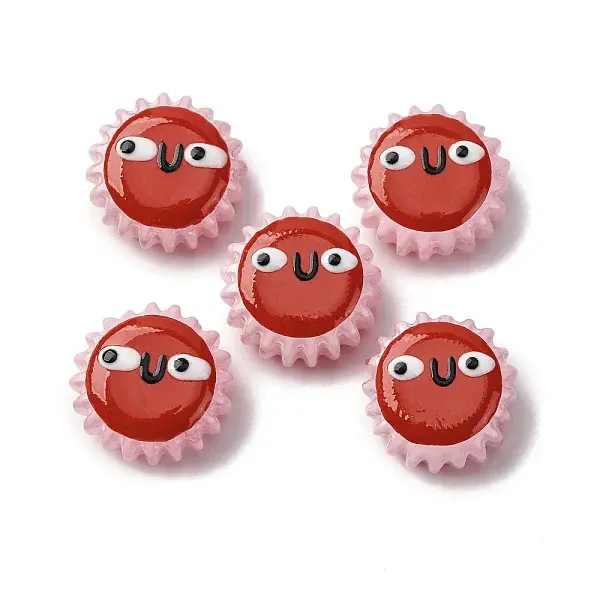 Fuuny Baking Painted Glass Enamel Beads