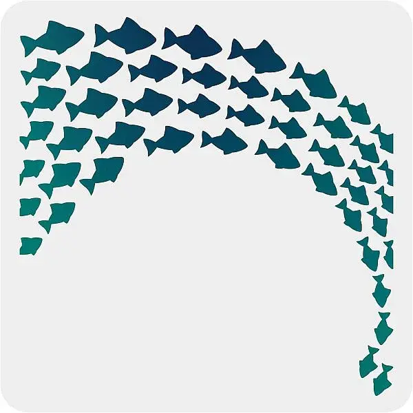 Plastic Reusable Drawing Painting Stencils Templates