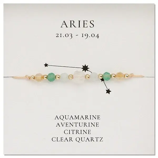 Natural Gemstone Constellation Beaded Bracelets