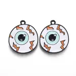 Halloween Theme Alloy Enamel Pendants