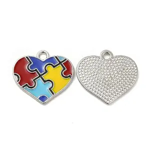 Alloy Enamel Pendants