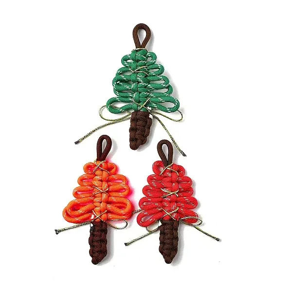 Nylon & Plastic Cord Big Pendants