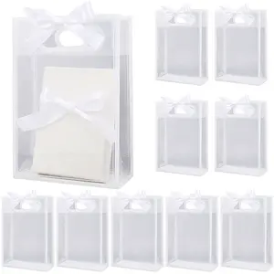 12Pcs Rectangle Plastic Gift Bags
