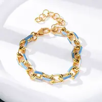 304 Stainless Steel Cable Chain Bracelets for Women