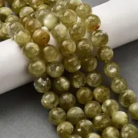 Natural Lepidolite Beads Strands