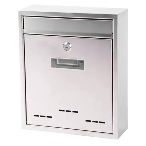 Schránka poštovní FLATBOX 260 x 90 x 310 mm, nerezová