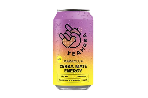 YEAHRBA Mate Energy Maracuja 330 ml