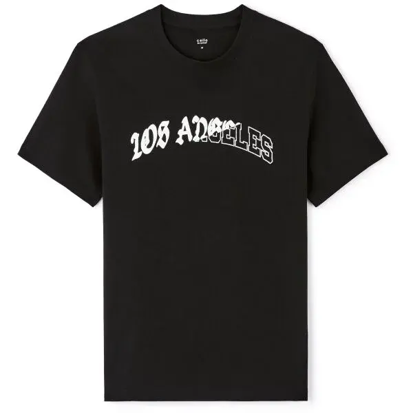 CELIO JENICO Pánské tričko, černá, velikost