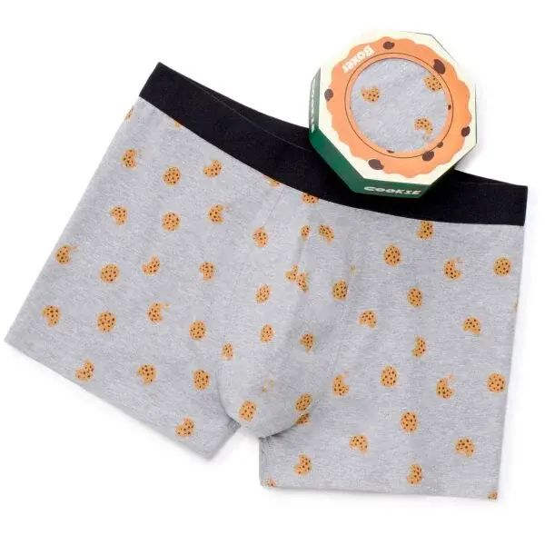 CELIO XMIBOCOOKI Pánské boxerky v dárkovém balení, šedá, velikost