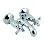 Vaňová batéria bez príslušenstva 100 mm Retro II chróm