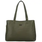 Dámska kabelka na rameno tmavo zelená - Coveri Zaki