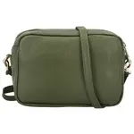 Dámska kožená crossbody kabelka tmavo zelená - Delami Vera Pelle Maevis