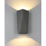 Trio Vonkajšie nástenné LED svietidlo Tay, antracit., 4,5 W, 10,6 x 6,2 x 20 cm