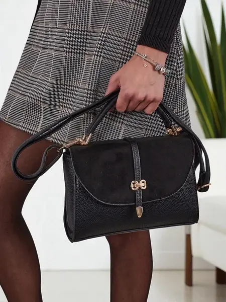 Resti Women's eco-leather handbag Sofia Black