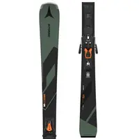 Atomic REDSTER Q6 + MI12 GW Sjezdové lyže, tmavě zelená, velikost