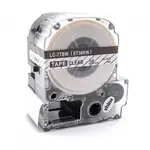 Epson LC-ST36KW, 36mm x 8m, černý tisk / průhledný podklad, kompatibilní páska