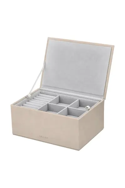 Šperkovnice Blomus Sahla 9 x 22 x 2 cm béžová barva